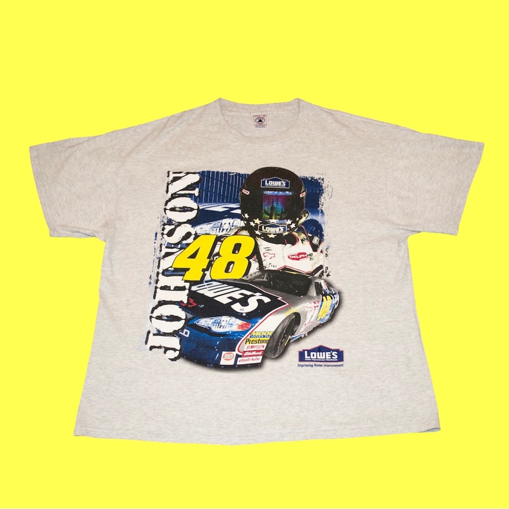 Vintage 2002 Jimmie Johnson "Rookie Contender" T-Shirt